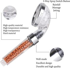 img 2 attached to Unilive Filtering Impurities Adjustable Showerheads