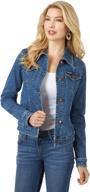 women's denim western jacket by wrangler - women's clothing and coats, jackets & vests logo