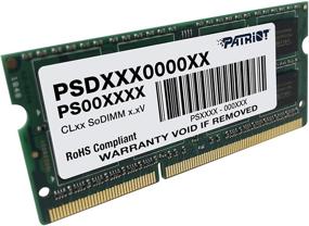 img 2 attached to 💾 Память Patriot 1.35V 4GB DDR3 1600МГц PC3-12800 CL11 SODIMM - Купить сейчас!