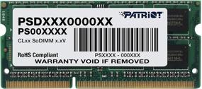 img 4 attached to 💾 Память Patriot 1.35V 4GB DDR3 1600МГц PC3-12800 CL11 SODIMM - Купить сейчас!