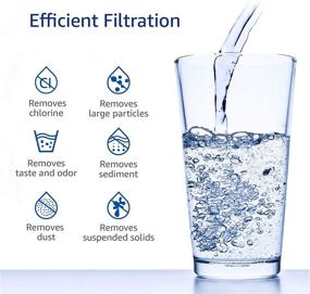 img 2 attached to 💧 AQUACREST Certified Replacement Reverse Osmosis Filters: Enhanced Water Purification System