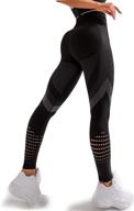 waisted leggings women seamless control logo