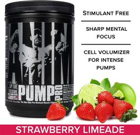 img 2 attached to 🏋️ Enhance Your Workout with Animal Pump Pro Powder – Non Stimulant Preworkout for Intense Pump & Cell Volumization – Infused with Sea Salt for Optimal Electrolyte Balance – 20 Servings, Strawberry Lemonade Flavor