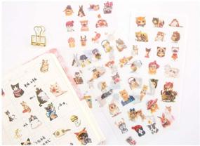 img 2 attached to Planner Decorative Adhesive Scrapbooking Notebook Scrapbooking & Stamping for Stickers & Sticker Machines
