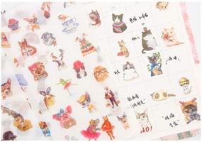 img 3 attached to Planner Decorative Adhesive Scrapbooking Notebook Scrapbooking & Stamping for Stickers & Sticker Machines