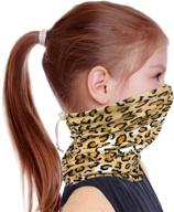 🦕 girls' accessories with organic adjustable gaiter pocket featuring dinosaurs logo