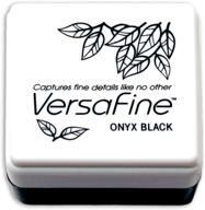 🖤 tsukineko small-size versafine instant dry pigment ink: onyx black for high-quality results logo