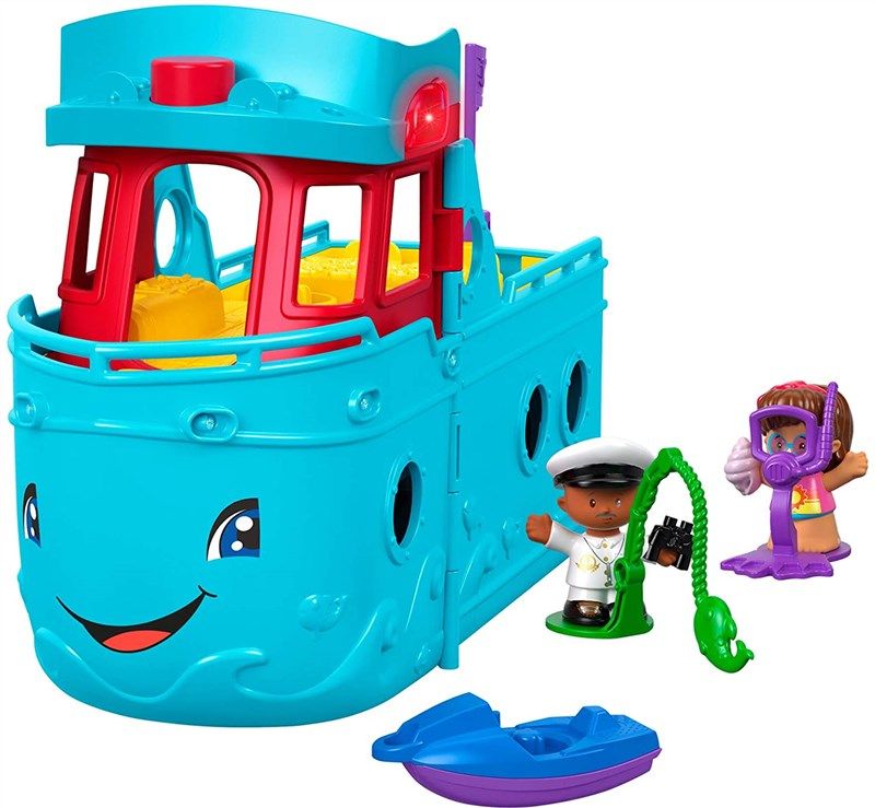 fisher price little people travel together 로고