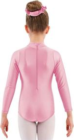 img 2 attached to 👯 Enhanced Toddler Girls Ballet Dance Leotard: Long Sleeve Design for Kids and Teens