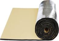 🚗 ultimate car soundproofing: uxcell 16.36sqft noise deadener mat - waterproof insulation for reduced car noise logo