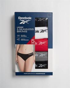 img 3 attached to Reebok Womens Underwear Seamless Bikini Women's Clothing for Lingerie, Sleep & Lounge