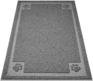 🐾 upsky large cat litter mat trapper 35.5×23.5 - traps and controls litter scatter for box and paws - soft on sensitive kitty paws - easy to clean and durable logo