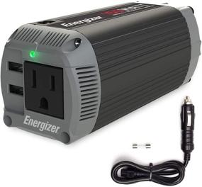 img 4 attached to 💡 Energizer 150 Watts Pure Sine Wave Power Inverter: Dual Mode Car Inverter with USB Ports and AC Outlet - ETL Certified