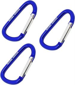 img 1 attached to Scuba Choice Marine Aluminum Carabiner