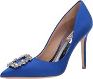 👠 badgley mischka women's cher electric shoes: stylish & striking footwear for women logo