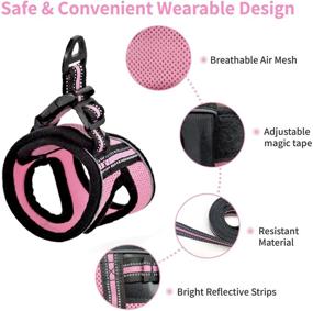 img 2 attached to Arkham Pet Breathable Reflective Adjustable