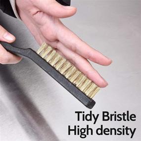 img 1 attached to 🔨 HOYIN Scratch Brush with Durable Plated Coating: Superior Quality and Performance