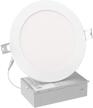 lfbtp 6 inch ultra-thin recessed lighting low profile slim panel downlight with junction box industrial electrical logo
