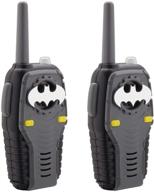 batman walkie talkies with illuminated designs and user-friendly features logo