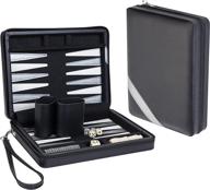 🎲 portable magnetic backgammon set: the perfect travel companion by we games логотип