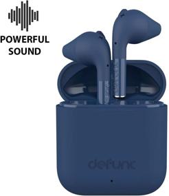 img 3 attached to 🎧 True GO Slim Earbuds: IPX4 Splashproof, Touch Controls, USB C Charging Case (Blue) - Ultimate True Wireless Experience