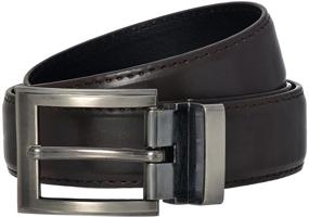 img 2 attached to Faux Leather Belt Nickel Buckle