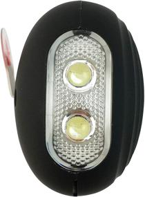 img 2 attached to Черный матовый сигнал тревоги MaxxmAlarm с заменяемой батареей - кнопка тревоги 130 дБ и светодиодный свет для личной безопасности
