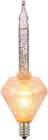 img 3 attached to 🎄✨ Shimmering Vickerman Christmas Bubble Lights with Glitter – A Festive Ornament for Your Holidays