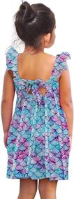 img 3 attached to 👗 Charming Toddler Vintage Flutter Sundresses - Classic Dresses for Girls' Clothing