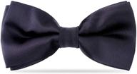 🎀 charming silk bow ties for kids boys: adjustable bowtie gift for baby toddler logo