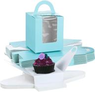 cupcake portable containers wrapping birthday food service equipment & supplies in disposables logo