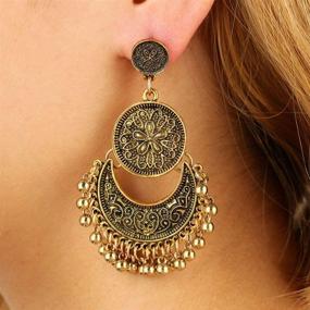 img 3 attached to 💎 Exquisite Bohemian Earrings by MFHUNX: A Perfect Fusion of Style and Elegance