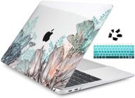 dongke для чехла macbook air 13 дюймов выпуск 2020 2019 2018 модель: a2337 m1/a2179/a1932 логотип