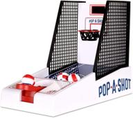 🏀 unleash your basketball skills with the basic fun pop a shot electronic game logo