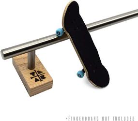 img 1 attached to Teak Tuning Round Fingerboard Rail Toy Remote Control & Play Vehicles