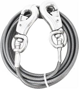 img 1 attached to 🐾 Prestige Super-Beast Dog Tie-Out: 20-Feet Strong Leash, Enhanced Direct Connection (Model P6820-000-99)