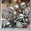 halloween skeleton stickers hmxpls decorations logo