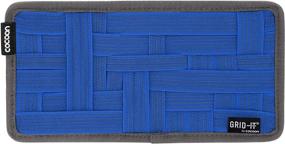 img 3 attached to 🔵 Stay Neat & Organized with Cocoon CPG5BL GRID-IT! Accessory Organizer - Small 10.25" x 5.125" (Royal Blue)