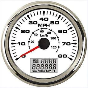 img 3 attached to ELING Universal GPS Speedometer Odometer with COG, Trips, & Backlights - 85mm 12V 24V - 80MPH / 120KM/H