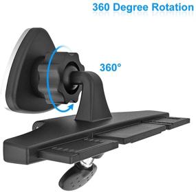 img 2 attached to Волей CD Слот Магнитное автомобильное крепление для телефона: без рукавой автомобильный держатель для смартфонов от 3.5 до 6.5 дюймов.