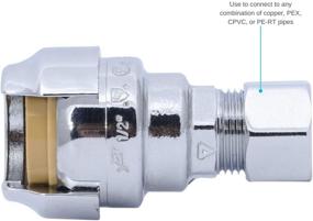 img 3 attached to SharkBite U637LFA Plumbing Adapter Metal