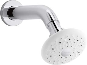 img 4 attached to KOHLER K-72596-CP Exhale B90 High Pressure 1.5 Gpm Multifunction Showerhead - Polished Chrome
