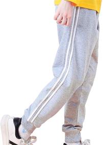 img 3 attached to 👖 ALALIMINI Toddler Sweatpants: Stylish and Comfortable Jogger Boys' Clothing