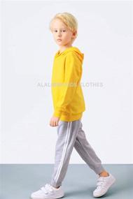 img 2 attached to 👖 ALALIMINI Toddler Sweatpants: Stylish and Comfortable Jogger Boys' Clothing