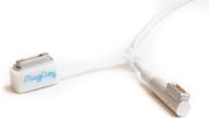 magcozy leash: keep your apple magsafe / 2 converter safe, never misplace adapters again, thunderbolt display (white) logo