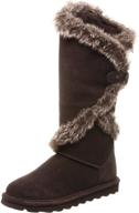 👢 stylish and comfortable bearpaw sheilah womens boot size - experience optimal fit and support логотип
