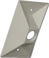 hubbell 5186 6 cluster rectangular weatherproof logo