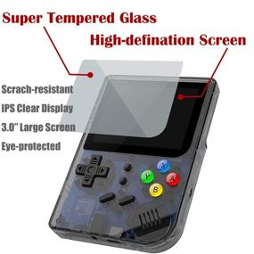 img 2 attached to 🎮 DREAMHAX RG300 Transparent Portable Handheld Console