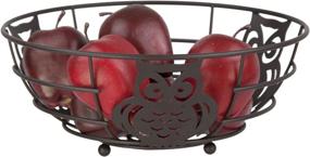 img 2 attached to Home Basics FB44122 Fruit Bowl