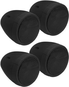 img 4 attached to 🏍️ BOSS Audio Systems MCBK475BA Motorcycle Speaker Sound System - Bluetooth, Amplified, Weatherproof, 3 Inch Speakers, Volume Control, Suitable for ATVs and UTVs